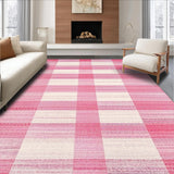 Cozy Textured Modernist Grid Expression(Pink)
