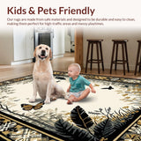 Wildlife Artistic Cheetah Motif(Beige)