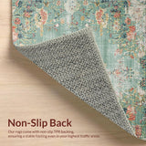 Rustic Distressed Textured Elegance(Green)