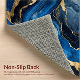 Sophisticated Gold Accented Design(Blue)