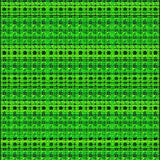 Charming Earthy Clover Motif(Green)