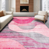 Contemporary Pink Geometric Aesthetics(Pink)