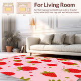 Charming Retro Strawberry Design(Pink)