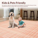 Playful Peach Ogee Texture(Beige)