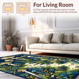 Charming Earthy Tones Playful Design(Blue)