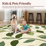 Graceful Floral Harmony in Tones(Ivory)