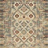 Ultra Soft Area Rug, Non Slip, Stain Resistant, Washable Area Rugs for Living Room, Bedroom, Modern Linear Trellis Composition(Beige)