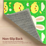 Cheerful Spring Garden Illustration(Green)