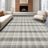 Ultra Soft Area Rug, Non Slip, Stain Resistant, Washable Area Rugs for Living Room, Bedroom, Minimalist Warm Color Palette(Gray)