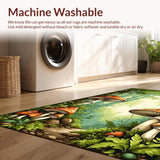 Vibrant Abstract Woodland Imagery(Green)