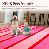 Joyful Cheerful Bath Mat Expression(Pink)