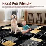 Stylish Minimalist Textured Visuals(Black)