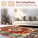 Elegant Geometric Tiled(Red)