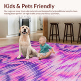 Contemporary Vibrant Color Splash(Pink)