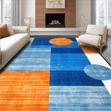 Dynamic Multi Tone Abstract Artwork(Blue)