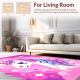 Dreamy Rainbow Shaggy Aesthetic(Pink)