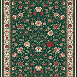 Vintage Botanical Flourish Motif(Green)