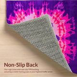 Lively Glittery Tie Dye Fantasy(Purple)