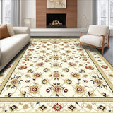 Ultra Soft Area Rug, Non Slip, Stain Resistant, Washable Area Rugs for Living Room, Bedroom, Beige Fuzzy Plush Runner(Beige)