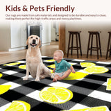 Contemporary Black and Yellow Fusion(Black)