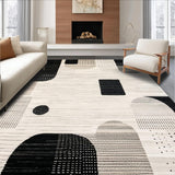 Ultra Soft Area Rug, Non Slip, Stain Resistant, Washable Area Rugs for Living Room, Bedroom, Vibrant Abstract Animal Inspired Aesthetic(Beige)