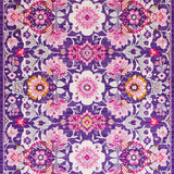 Contemporary Abstract Floral Composition(Purple)