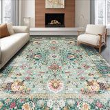 Elegant Sage Floral Motif(Green)