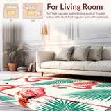 Bright Pink and Earthy Tones Motif(Pink)