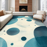 Ultra Soft Area Rug, Non Slip, Stain Resistant, Washable Area Rugs for Living Room, Bedroom, Elegant Gray and White Geometric Charm(White)