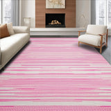Vibrant Shaggy Texture Fusion(Pink)