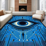 Chic Colorful Tiled Artwork(Blue)