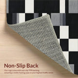 Classic Timeless Checkered Motif(Black)