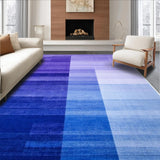Ultra Soft Area Rug, Non Slip, Stain Resistant, Washable Area Rugs for Living Room, Bedroom, Contemporary Vibrant Color Fusion(Purple)