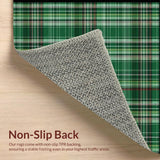 Vibrant Modern Plaid Fusion(Green)