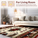 Warm Red and Brown Tapestry(Red)