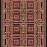 Ultra Soft Area Rug, Non Slip, Stain Resistant, Washable Area Rugs for Living Room, Bedroom, Whimsical Textured Jute Weave(Brown)