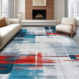 Eclectic Stained Abstract Motif(Gray)