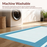 Minimalist Aqua Accented Design(White)