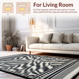 Exotic Striped Monochrome Aesthetic(Black)