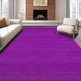 Ultra Soft Area Rug, Non Slip, Stain Resistant, Washable Area Rugs for Living Room, Bedroom, Bold Geometric Patterned Aesthetic(Purple)