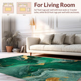 Elegant Glittering Geometric Composition(Green)