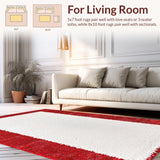 Bold Red and White Sporty Elegance(Red)