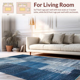 Lively Colorful Medley of Shapes(Blue)