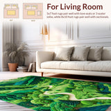 Nature Inspired Playful Round Accents(Green)