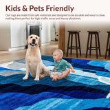 Chic Abstract Cascade Design(Blue)