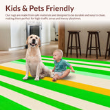 Contemporary Shaggy Green Delight(Green)