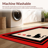 Ultra Soft Area Rug, Non Slip, Stain Resistant, Washable Area Rugs for Living Room, Bedroom, Whimsical Plush Animal Décor(Beige)
