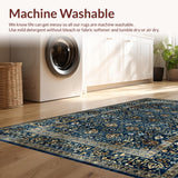 Chic Geometric Medallion Aesthetic(Blue)