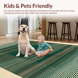 Geometric Ocean Inspired Tones(Green)