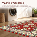 Rustic Red Geometric Composition(Red)